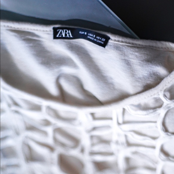 Zara Dress - White long - Size Small - Picture 5 of 5